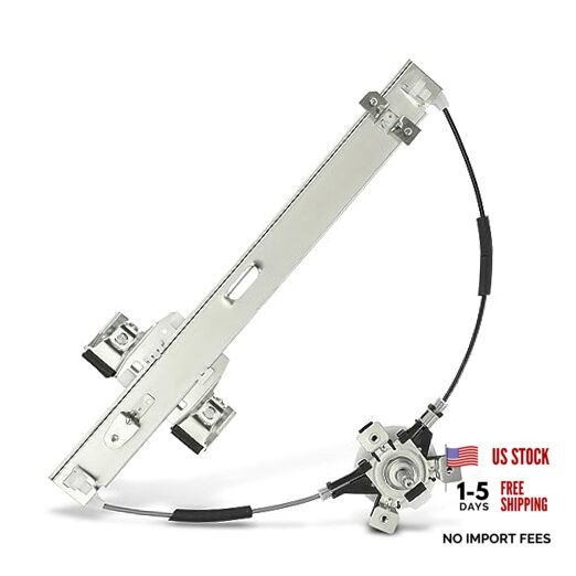 Manual Window Regulator Compatible with Dodge Dakota 2005-2010 & Mitsubishi