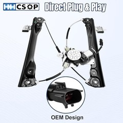 Front Right Passenger Side Power Window Regulator with Motor (2 Pins)