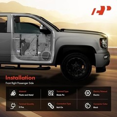 Power Window Regulator Without Motor Compatible with Audi Front Passenger(RH)