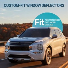 Window Visor Compatible with Mitsubishi 2022-2023 Mitsubishi Outlander