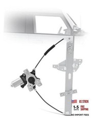 Front Passenger Side Power Window Regulator With 2-Pin Motor Assembly for