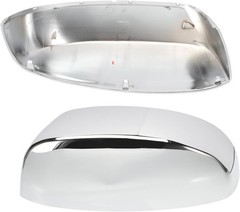 2pcs Upper Mirror Cap Chrome Plated Fits for 1500 2500 3500HD 2007-2013 Tahoe Su
