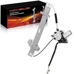 Front Left Driver Side Power Window Regulator with Motor for:-Honda Accord Dx