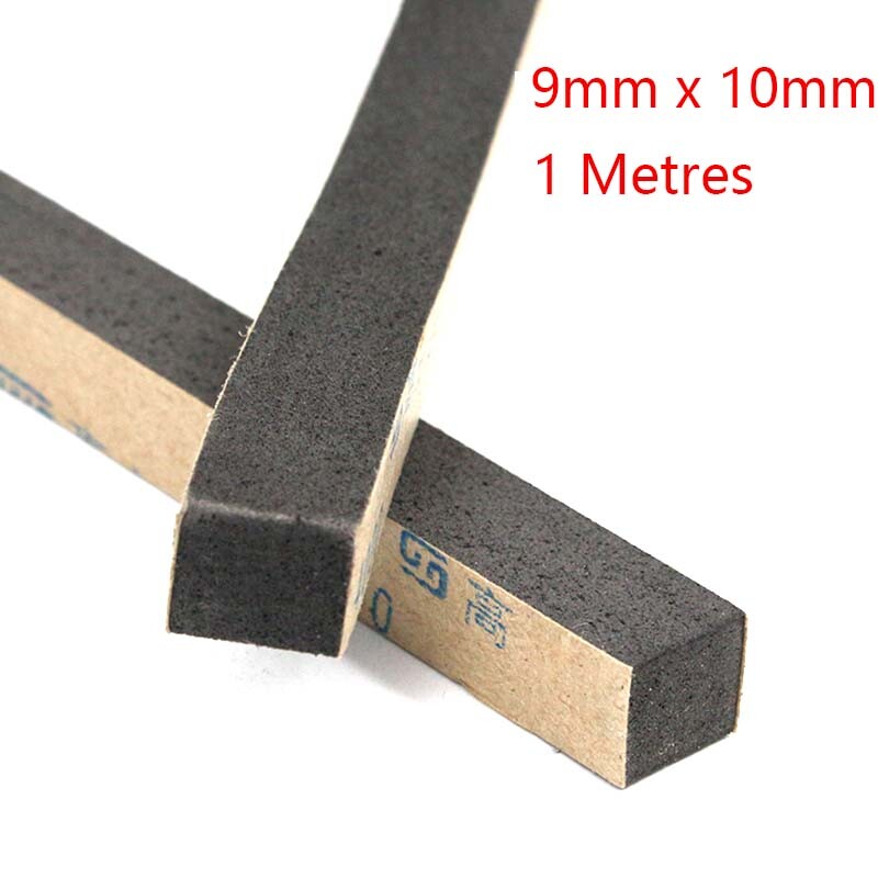 Neoprene Foam Buffer Strip Self-Adhesive Foam Tape 9x10mm Sealing Strip