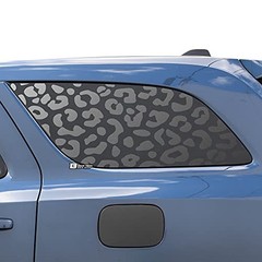 – Precut Leopard Cheetah Rear Side Decal Stickers Compatible Quarter Window