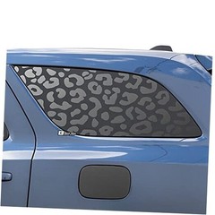 – Precut Leopard Cheetah Rear Side Decal Stickers Compatible Quarter Window
