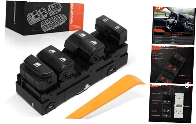 Master Power Window Switch Compatible with Kia Forte 2019 2020 2021 2022 2023