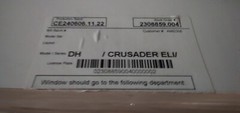 VINYL STORM WINDOW BRAND NEW NBP CRUSADER ELITE DOUBLE HUNG 341/4 X 441/2