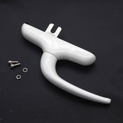 Tilt and Turn Window Handle Casement Locking Handle Aluminium with Screws