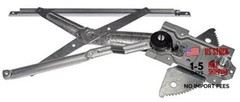 749-810 Front Driver Side Manual Window Regulator (Regulator Only) Compatible