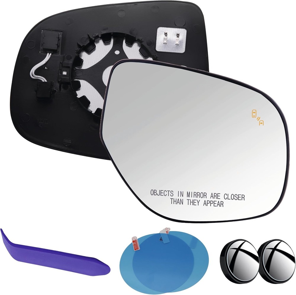Passenger Side Mirror Glass Compatible With Mitsubishi Outlander 2017-2020,