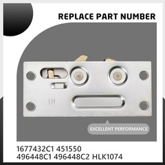 677432CFront Driver Assembly Fit for International 5000 Left Side Door Latch 1