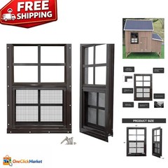 Heavy Duty 12×18 Shed Windows with Fiberglass Screen for Easy Ventilation
