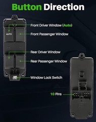 Master Power Window Switch Fit for Mazda 3 (2004-2009), 2009 Mazda 3 Sport