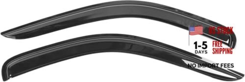 Tape On Window Visors Fits for 1997-2004 Dodge 1997-2004 Dodge Dakota 2-Door