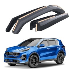 Goodyear Shatterproof in-Channel Window Deflectors for Kia For Sportage 17-22