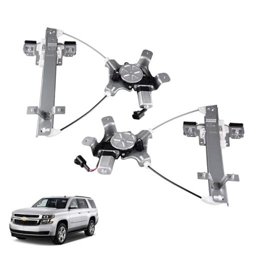 Rear Left&Rear Right Power Window Regulator with Motor Assembly Compatible for