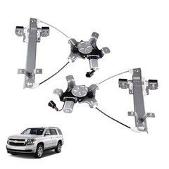 Rear Left&Rear Right Power Window Regulator with Motor Assembly Compatible for