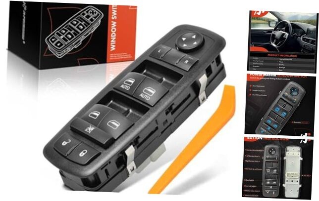 Master Power Window Switch Compatible with Dodge Durango 2014-2015 & Jeep