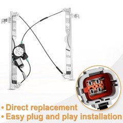 Front Right Passenger Side Power Window Regulator with Front Passenger Side