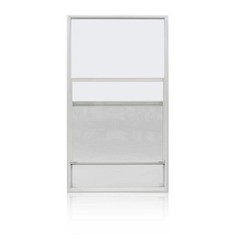 30.5 In. X 27.5 In. White Single-Pane Single Hung Aluminum Mobile Home/Shed With