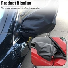 4PCS Car Side Mirror Covers, Waterproof Snow Rear View Mirror Cover Protect from