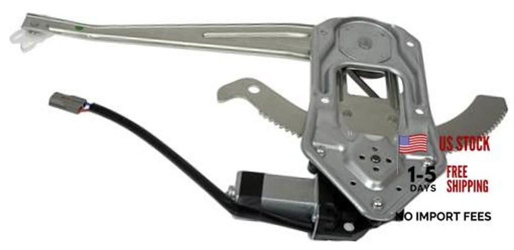 741-831 Front Driver Side Power Window Regulator and Motor Assembly