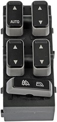 901-326 Front Driver Side Power Window Switch 5 Button Compatible with Select
