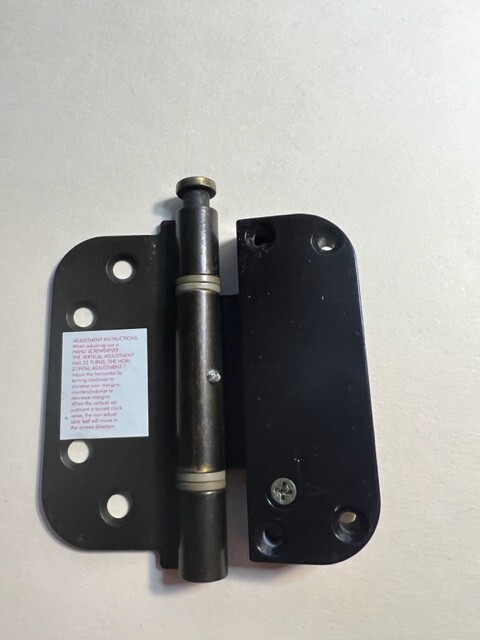 Amesbury Adjustable Hinge LH Vert Door & Frame Hinge oil rub bronze