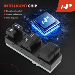 Front Left Driver Side Power Window Switch – Compatible with Infiniti EX35