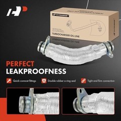 Turbocharger Oil Return Line Compatible with Mini Cooper 2014-2019, Cooper