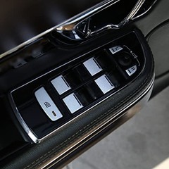 Car Window Glass Lift Button Trim Cover Sticker Fit for Jaguar XF 2012-2015,