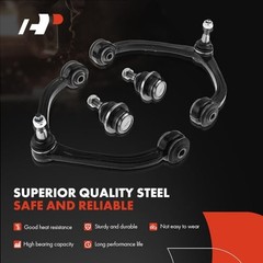 Set of 6, Front Upper Control Arm, Sway Bar Link, Lower Ball Joint,