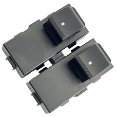 2pcs Rear Power Window Door Switch Compatible with 2007-2013 Silverado