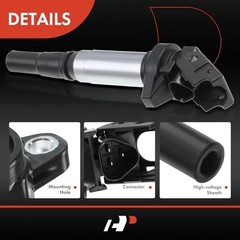 Ignition Coil Pack Compatible with Mini Cooper 2007-2007 L4 1.6L Naturally