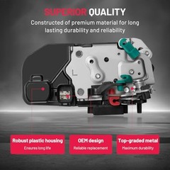 Rear Left Driver Side Door Latch Lock Actuator Compatible with Dodge Dakota