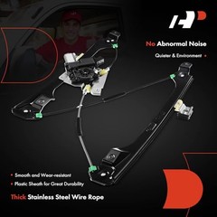 Electric Power Window Regulator with Motor Compatible with Front Driver