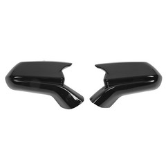 1 Pair Gloss Black Mirror Cover Cap Rear View Mirror Housing For Chevy Cama XLVB
