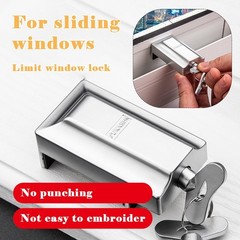 Sash Security Key Lock Sliding Doors Restrictor for child Safety Anti-theft