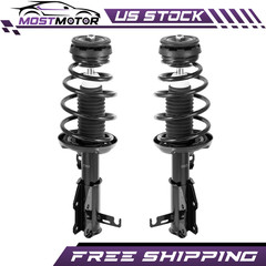 Front Struts w/ Coil Spring Assy For 2014-15 Chevy Chevrolet Malibu 2016 Limited