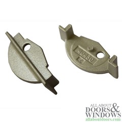 Truth Sash lock Escutcheon Cover, Trim – Goldtone