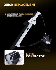 Power Window Regulator with Motor Compatible with Mazda 5 Front Driver Side