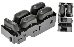 901-396 Front Driver Side Power Window Switch – Master Switch Compatible with