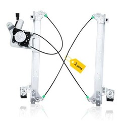 Rear Left Driver Side Power Window Regulator with 741-578(Rear Driver Side)