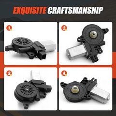 Power Window Lift Motor Compatible with Mazda 2 (2011-2014), Front driver Side
