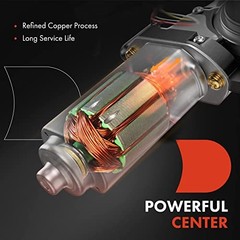 Power Window Lift Motor Front Driver Side, with 6-Pin Plug | for Dodge