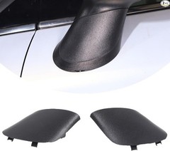 1 Pair Side Mirror Arm Cover, Left/Right Mirror Stem Cap, Color: Right + Left