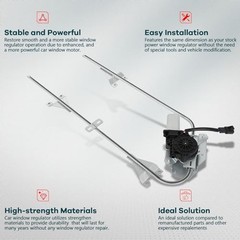 Power Window Regulator for 2000 for International Harvester 5000 | For 2002