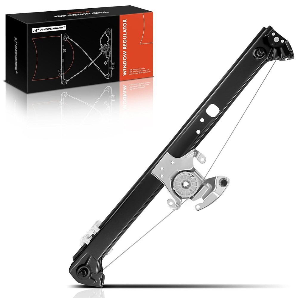 Rear Passenger Side Power Window Regulator Without Motor Compatible for Cars