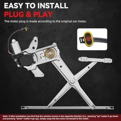 Front Right Power Window Regulator with Motor for 1994 Front Passenger Side
